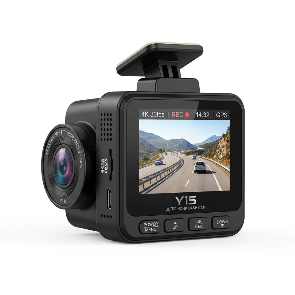y15 4k dash cam